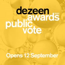 Dezeen Awards 2022 public vote opens 12 September