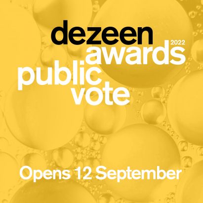 Dezeen Awards 2022 public vote opens 12 September