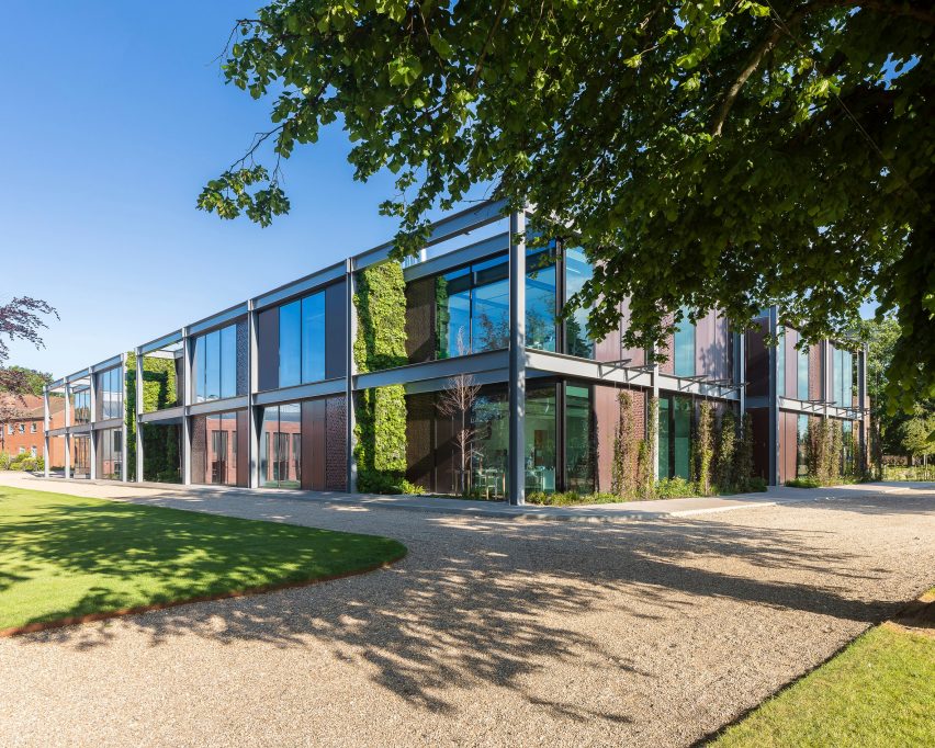 Exterior of The Dyson Building at Gresham's School