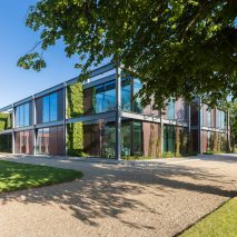 Exterior of Dyson Building by WilkinsonEyre