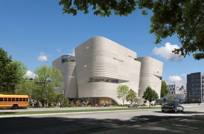 Exterior of the new Milwaukee Public Museum building