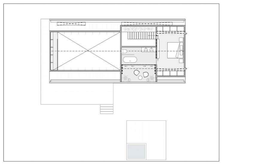Top floor plan