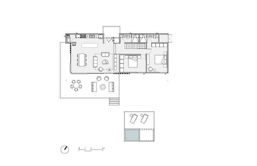 Lower floor plan