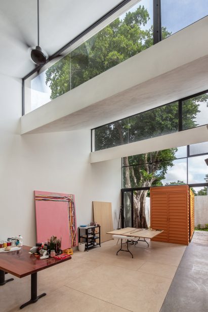 Merida artist studio interior