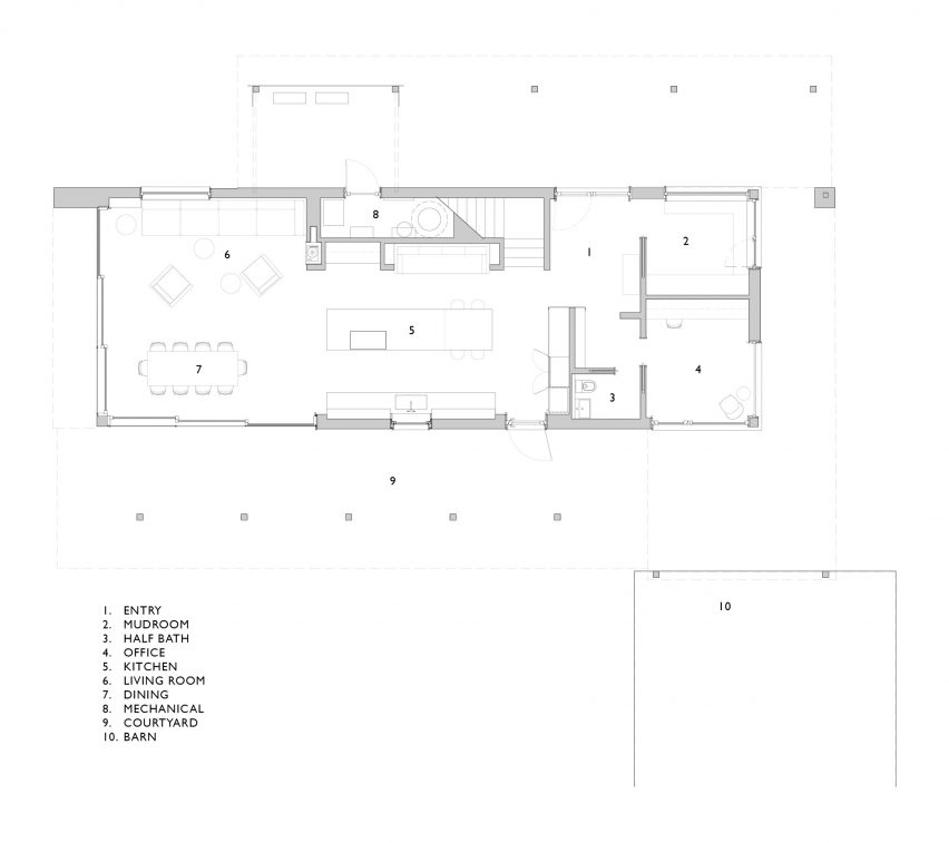 First floor plan