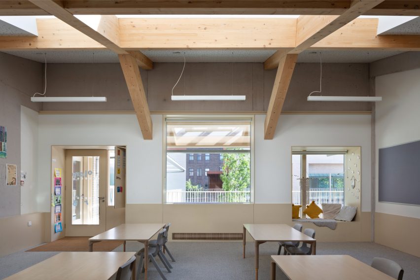 Interior of Hackney New Primary School