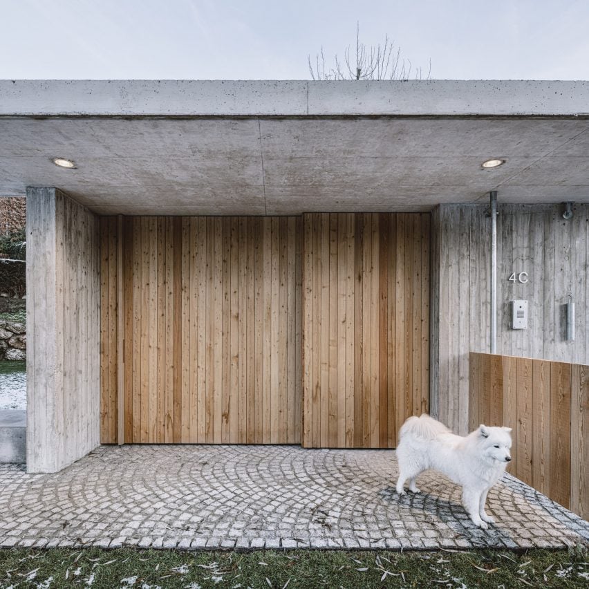 Haus L in Austria by Dunkelschwarz