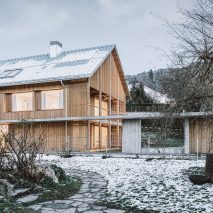 Haus L in Austria by Dunkelschwarz