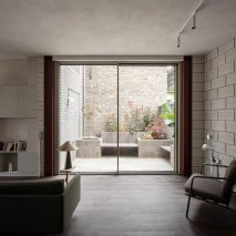 Industrial-style interior of Hercules Street housing by Parti