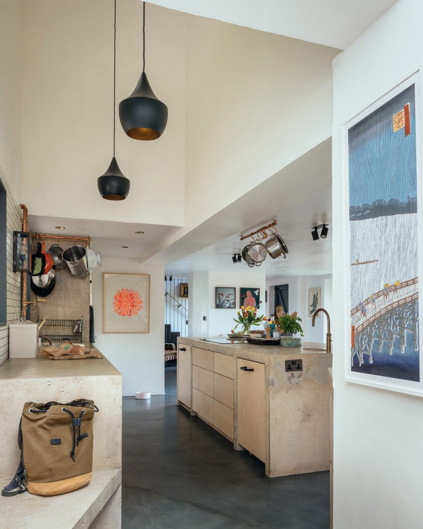 Interior of Hampshire house extension by Invisible Studio