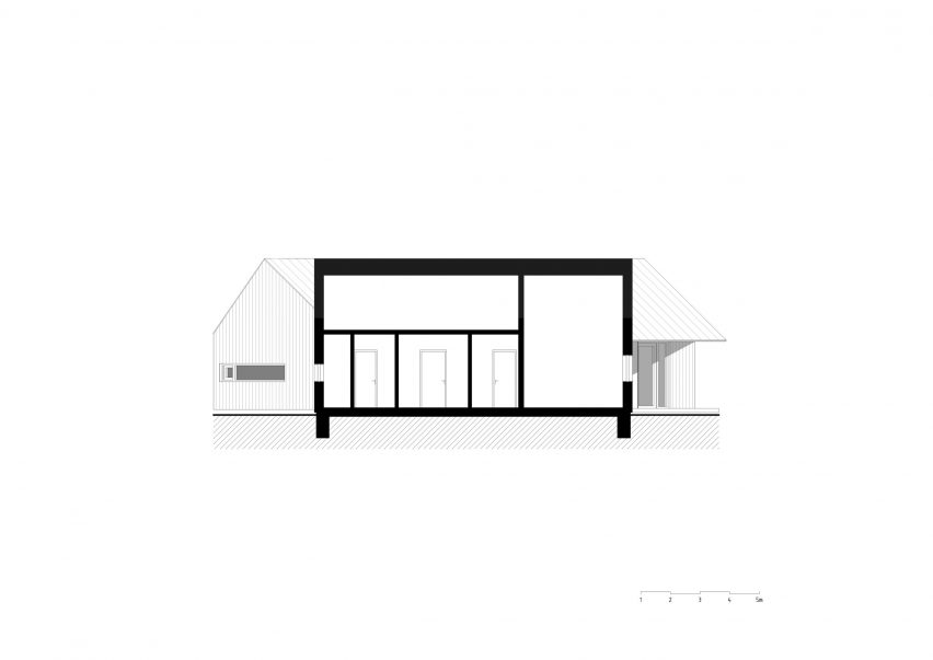 Section of House with In-Law Suite by KLAR