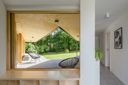 View out from House with In-Law Suite by KLAR