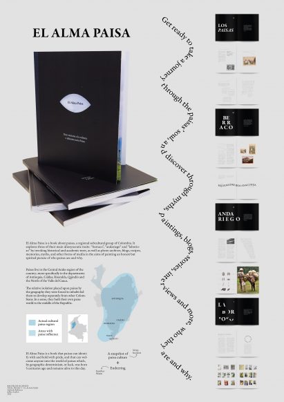 A book about the paisas community in Colombia by student at IE University