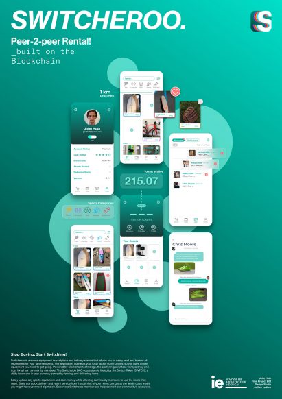 Sports equipment rental app designed by student at IE University