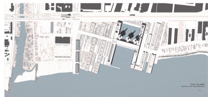 Plan for waterside city development by IE University student