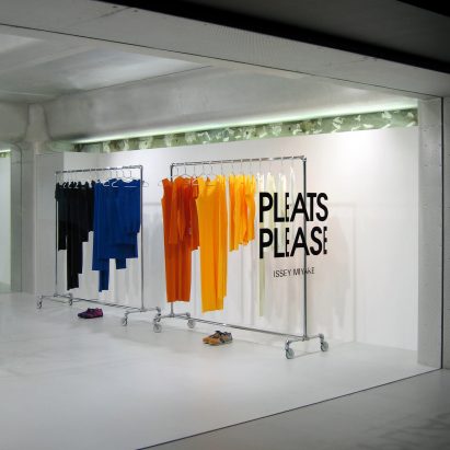 Pleats Please store refurbishment by Tokujin Yoshioka