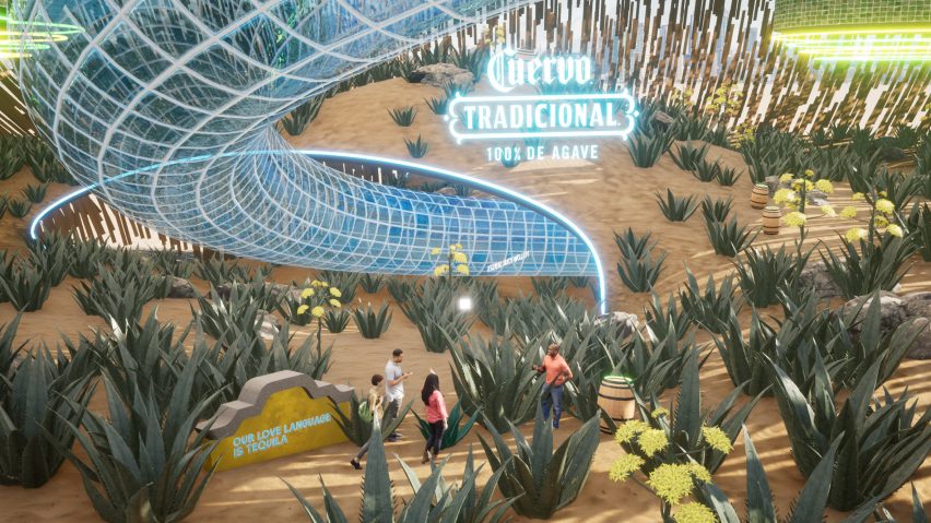 Cuervo Discovery Garden inJose Cuervo Metadistillery