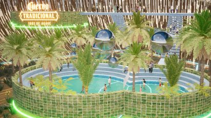 Piña Pool Party in Jose Cuervo Metadistillery