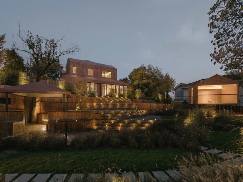Exterior of Anna Garden House by Kiki Archi in China