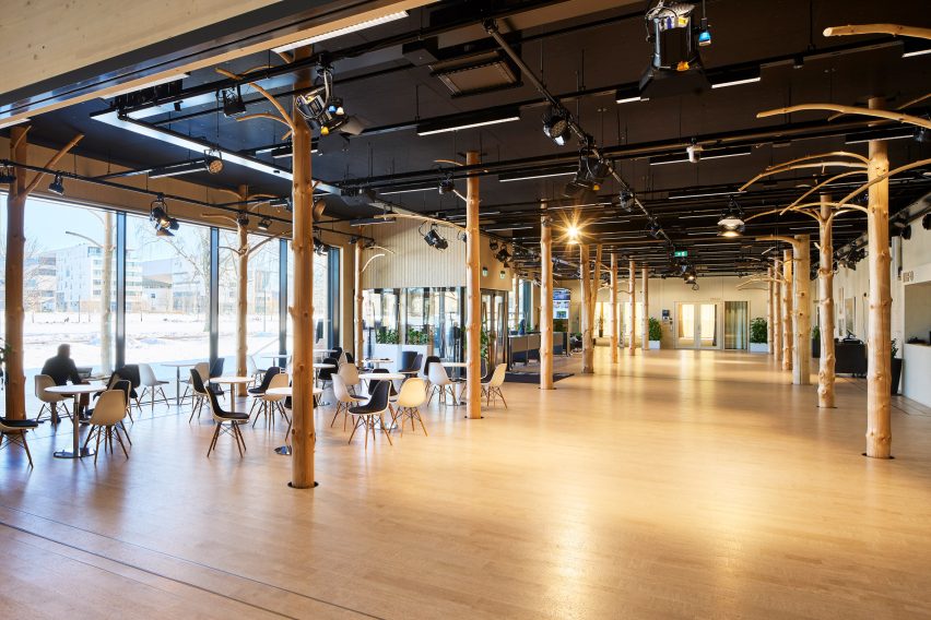 Interior spaces of Little Finlandia