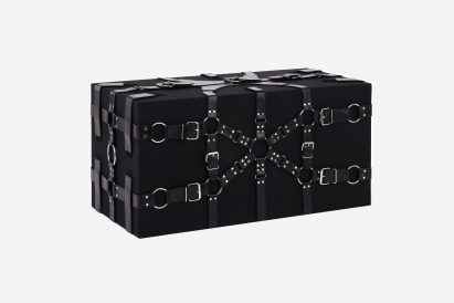 Houdini-themed trunk by Peter Marino for LV exhibition