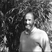 Black and white portrait of architect Lucien Kroll
