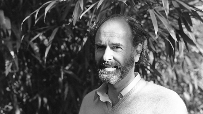 Black and white portrait of architect Lucien Kroll