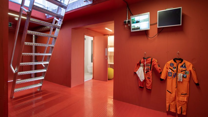 Martian House interior
