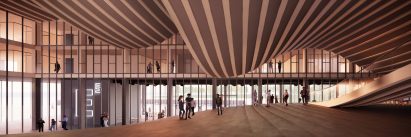 BIG-designed education hub interiors