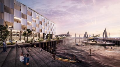 Building on water by BIG