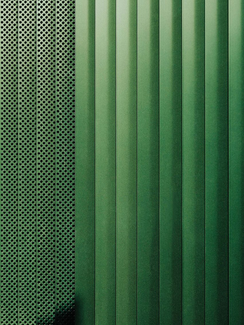 Exterior of D2 building by Mole Architects at London's Design District