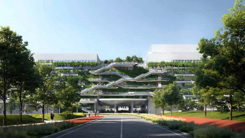 The exterior of MAD's MoLo complex near Milan