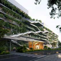 The exterior of MAD's MoLo complex near Milan