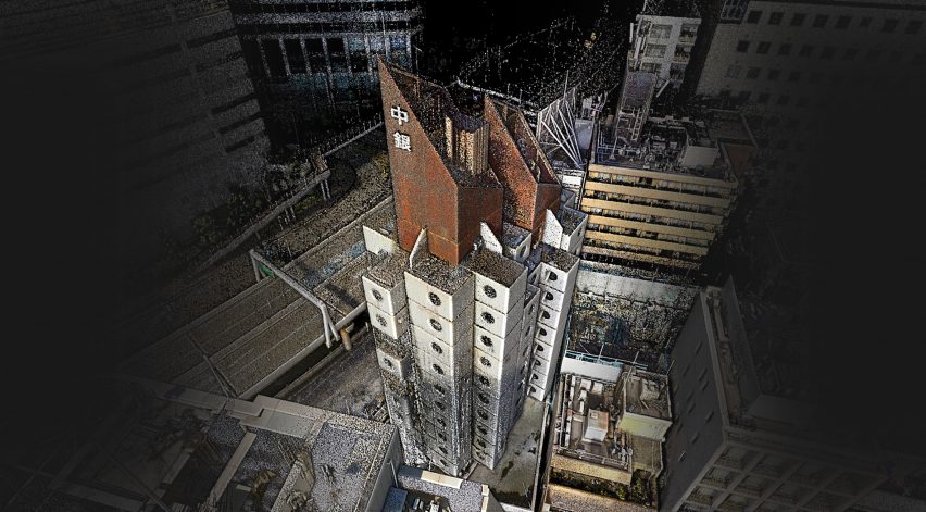 Nakagin Capsule Tower 3D digital model