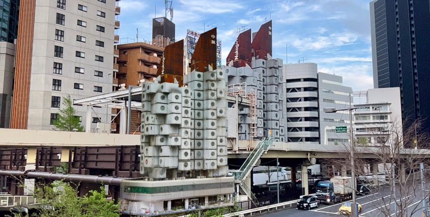Nakagin Capsule Tower 3D digital model