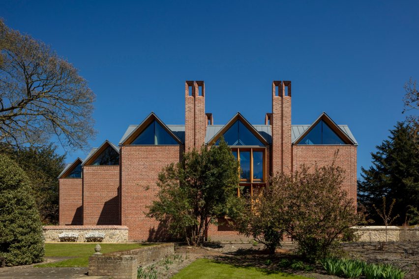 Exterior of New Library, Magdalene College by Niall McLaughlin Architects