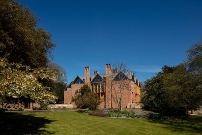 Exterior of New Library, Magdalene College by Niall McLaughlin Architects