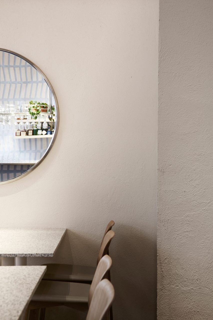 of Tysta Mari restaurant in Stockholm by Note Design Studio