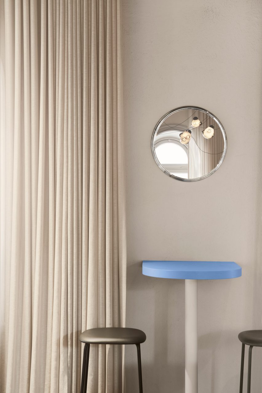 of Tysta Mari restaurant in Stockholm by Note Design Studio