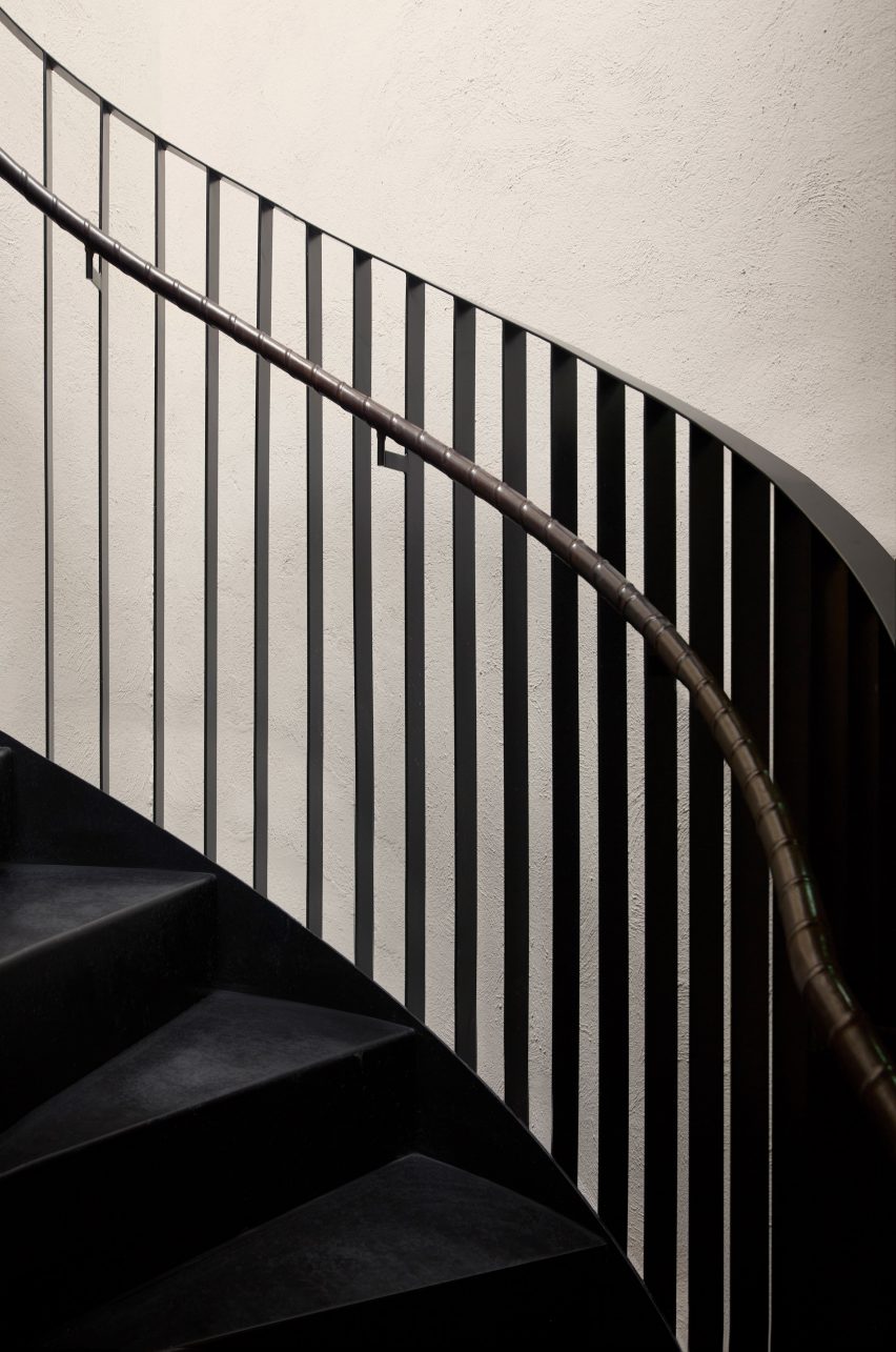 of Tysta Mari restaurant in Stockholm by Note Design Studio