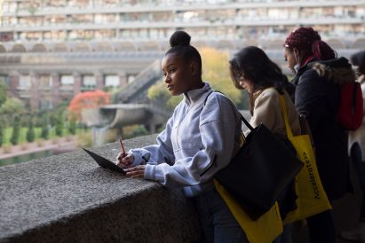 Open House Festival tour at the Barbican