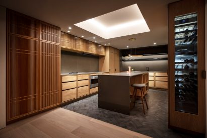 Wooden cabinetry