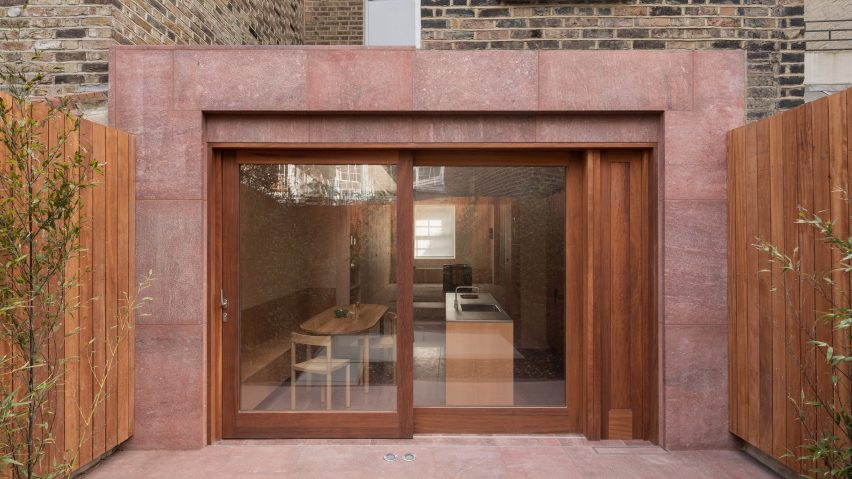 Exterior image of Kensington Place extension by O’Sullivan Skoufoglou Architects
