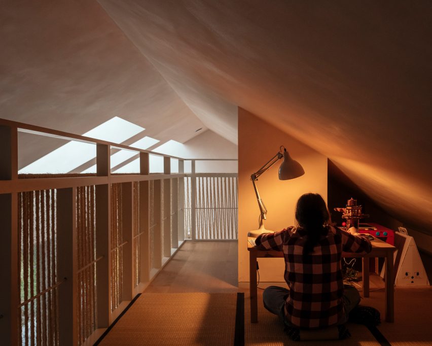 Interior of Clay Retreat in Hampshire by Pad Studio