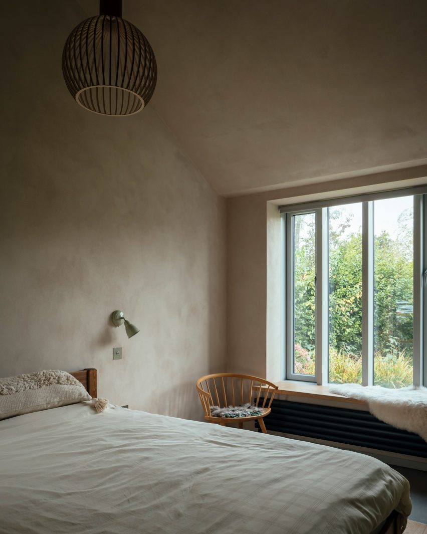 Interior of Clay Retreat in Hampshire by Pad Studio