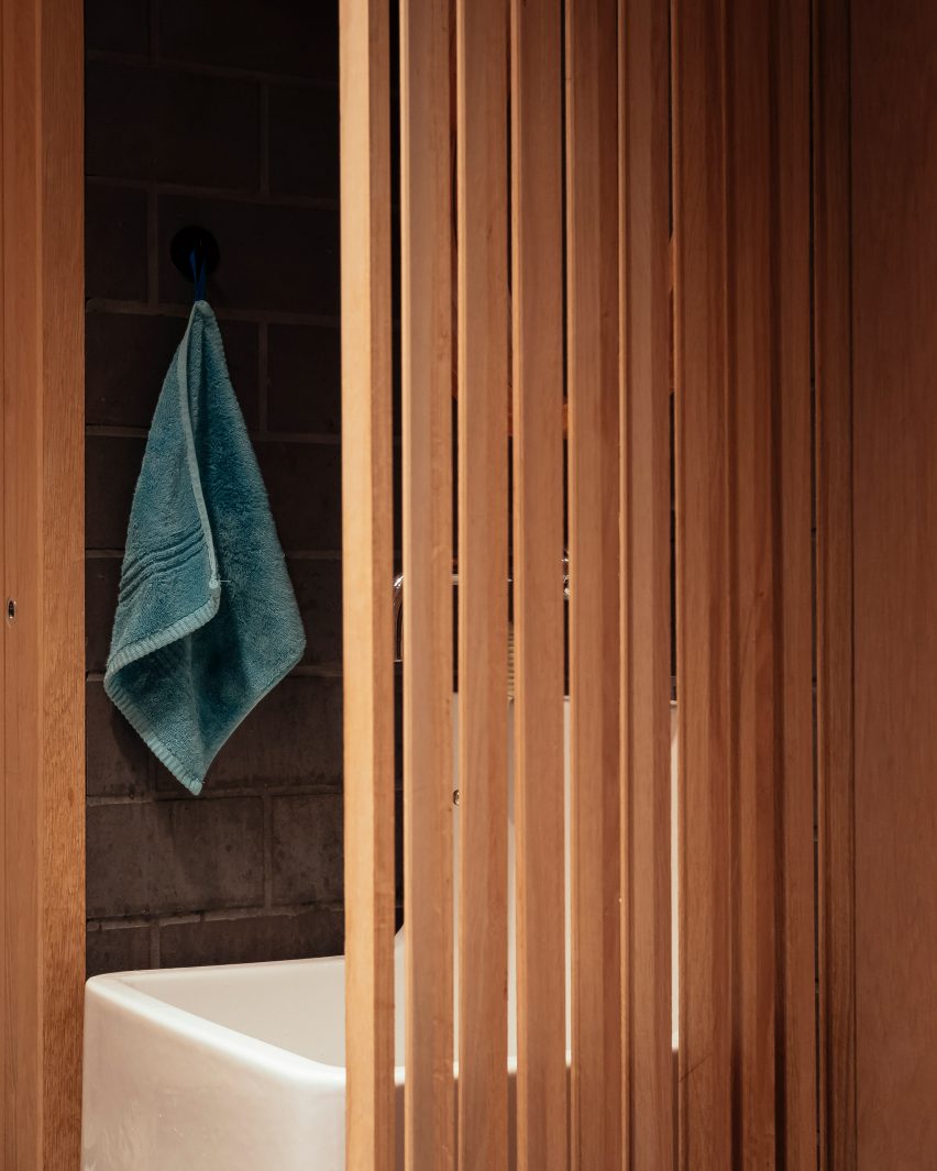 Interior of Clay Retreat in Hampshire by Pad Studio