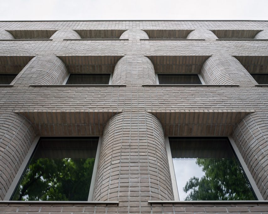 Exterior of Hercules Street housing project by Parti
