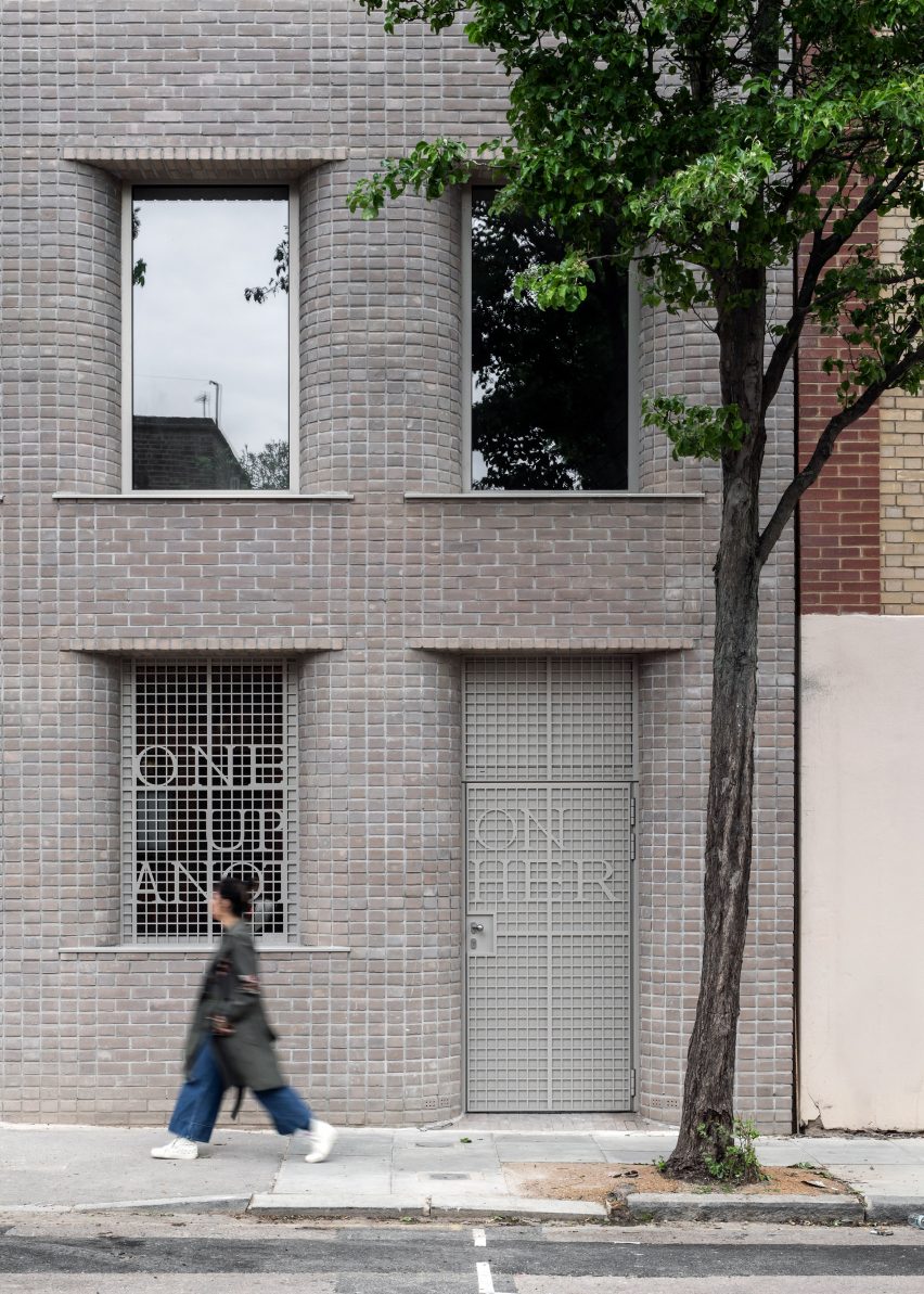 Exterior of Hercules Street housing project by Parti