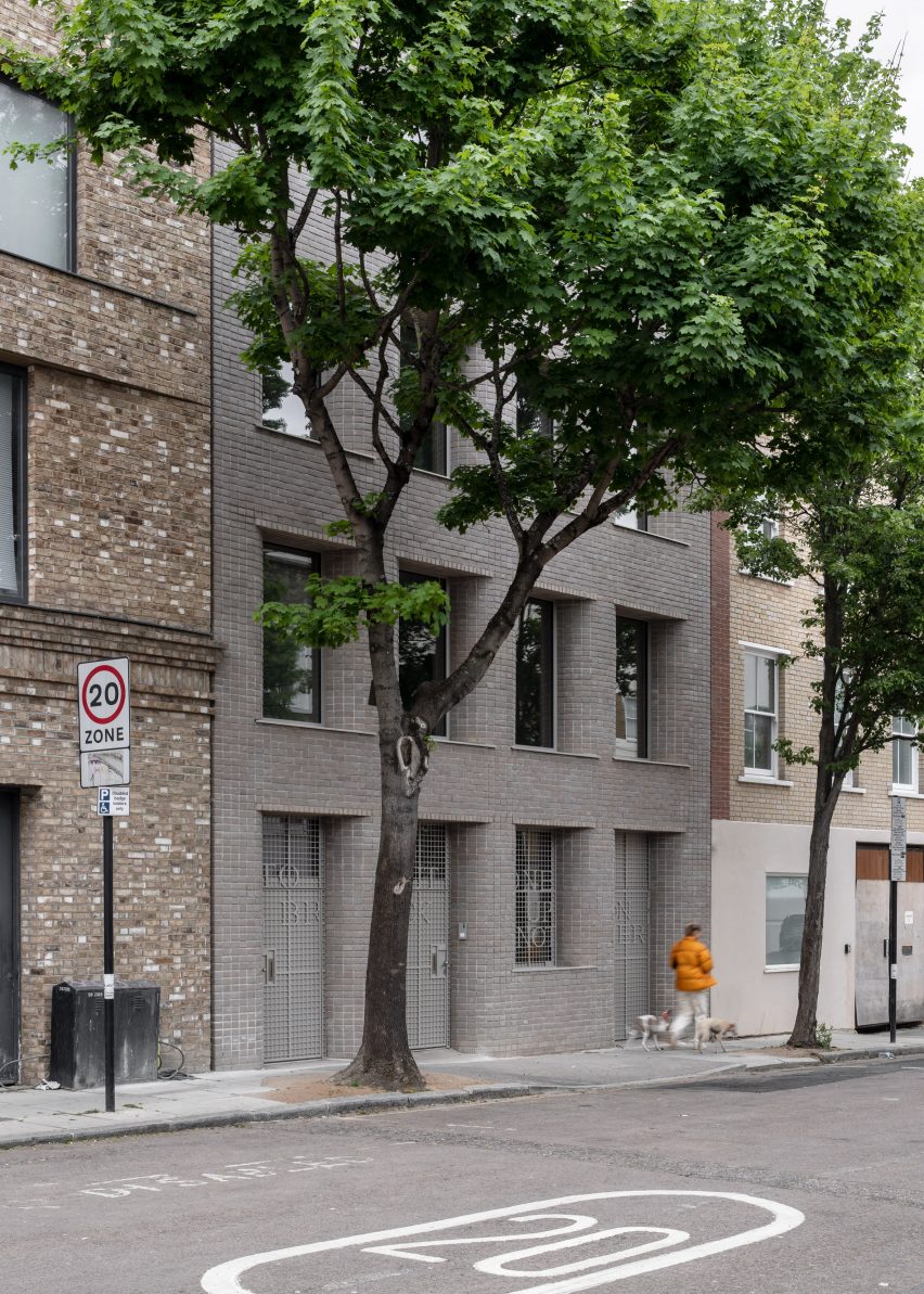 Parti uses basic building materials at "quietly monumental" Hercules Street housing project