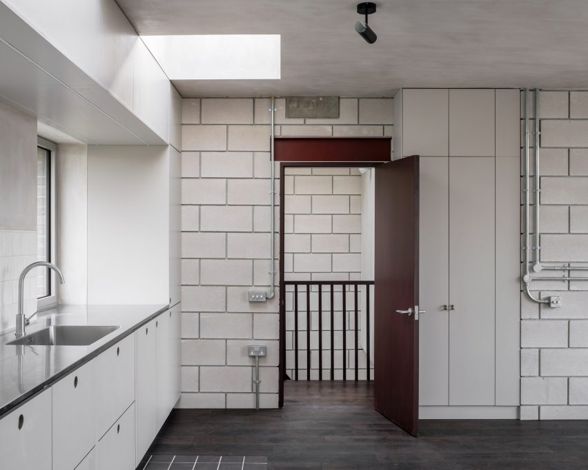 Interior of Hercules Street housing project by Parti